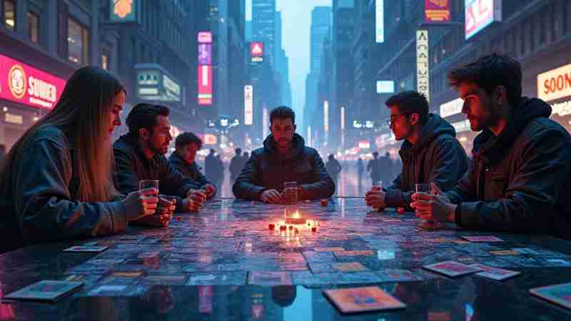 Cyberpunk 2077 Board Game Smashes Crowdfunding Goal, Concept art for illustrative purpose, tags: crowdfunding-kampagne für brettspiel - Monok
